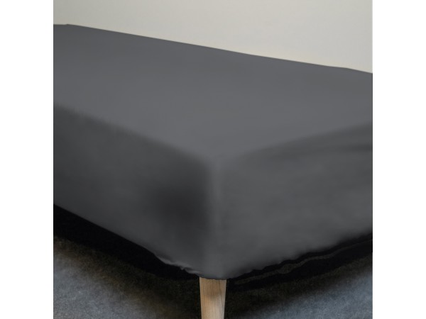 Faconlagen - Sort - 80x200 cm.