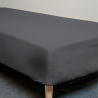 Faconlagen - Sort - 90x210 cm.
