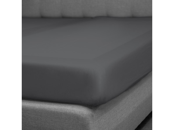 Splitlagen - Sort - 180x210 cm. Splitlagen - Sort - 180x210 cm.